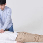 A doctor is analyzing the patient's health through CBT Techniques